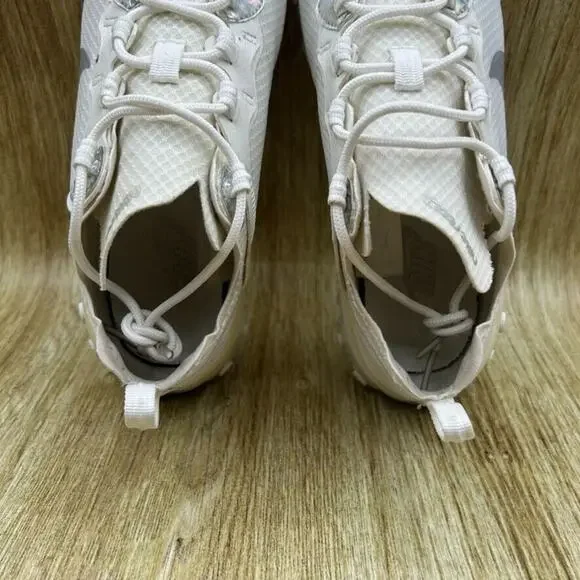 Nike React Element 55 Women's Size 6.5 White Iridescent Running Shoes CN0147-100 - Picture 5 of 9